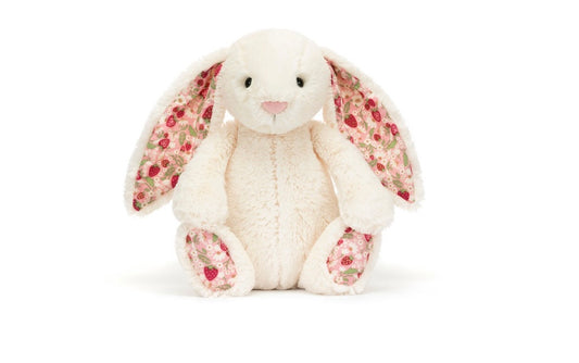 Jellycat Blossom Cream Bunny Berry Original