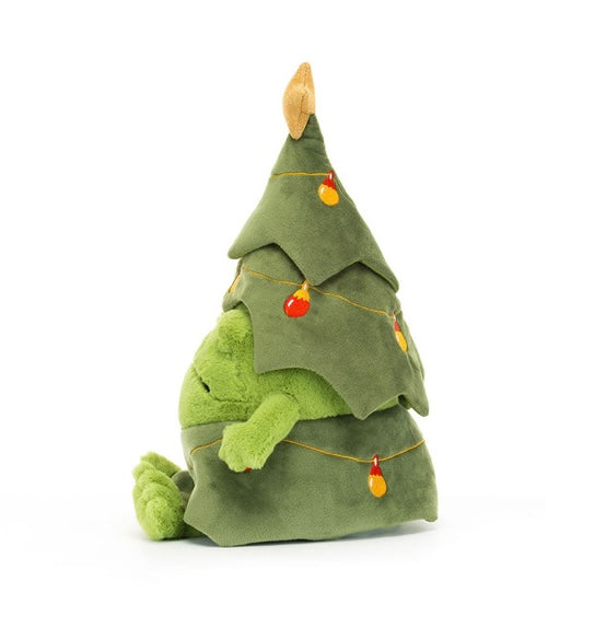 Jellycat Christmas Tree Ricky Rain Frog