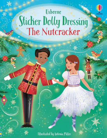Usborne Sticker Dolly Dressing Nutcracker Book