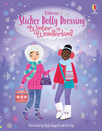 Usborne Sticker Dolly Dressing Winter Book
