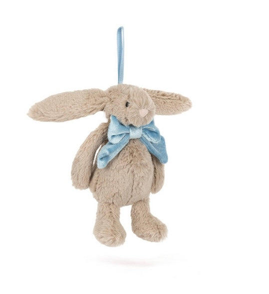 Jellycat Bashful Beige Bunny Decoration