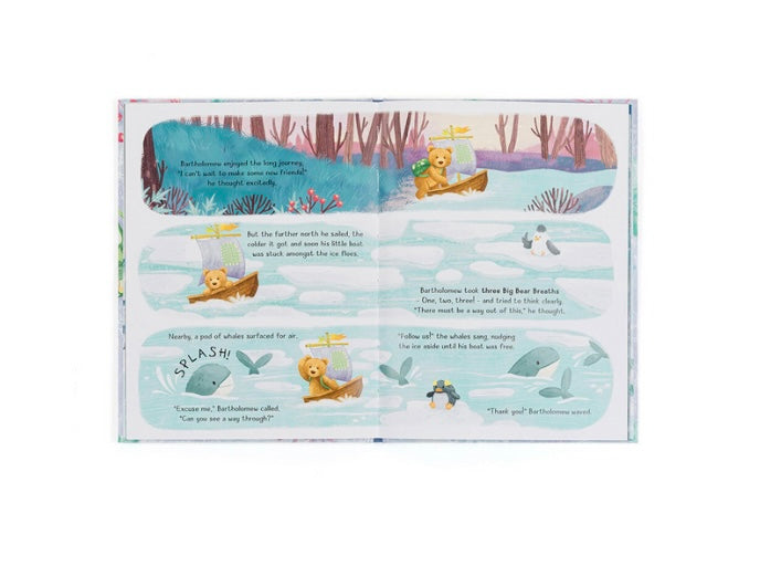 Jellycat Bartholomew Bear & The Snow Giants Book