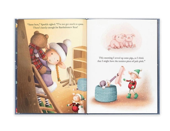 Jellycat Eldo Elf & The Patchwork Bashful Bunny Book