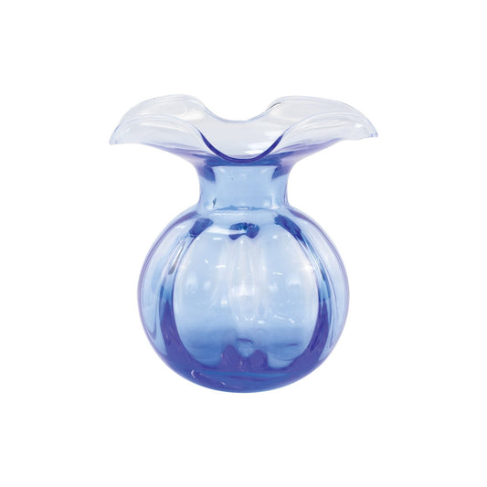 Vietri Cobalt Hibiscus Fluted Bud Vase 8580C