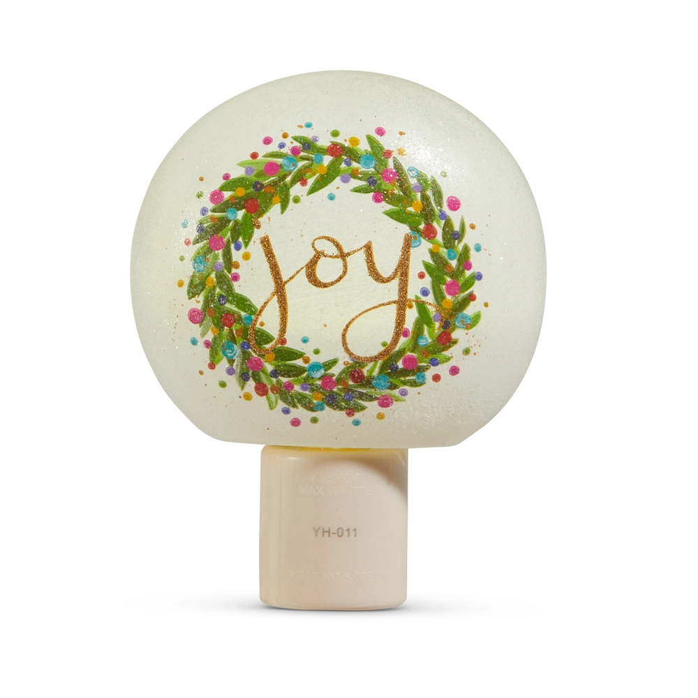 Sparkle Joy Wreath Night Light