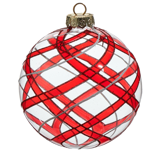 Peppermint Ornament 5”