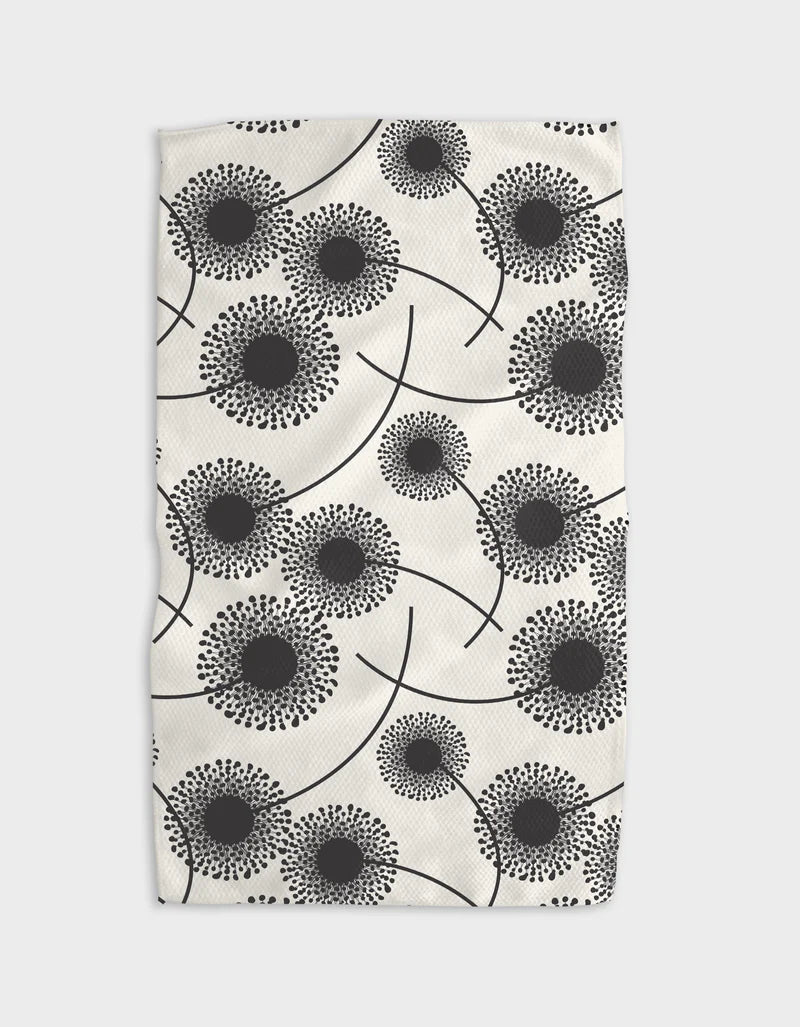 Geometry Fully Bloom Tea Towel