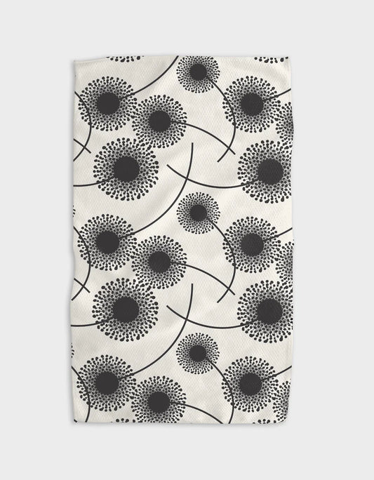 Geometry Fully Bloom Tea Towel