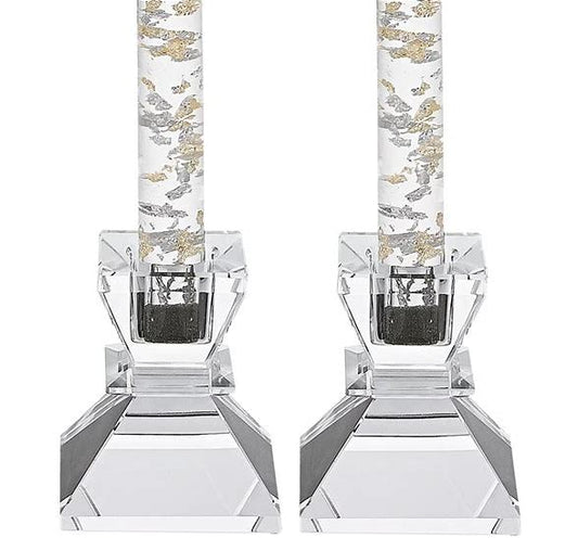 Badash Crystal Saturn Handcrafted Crystal Candleholder