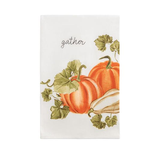 SALE Pumpkins Printed Towel