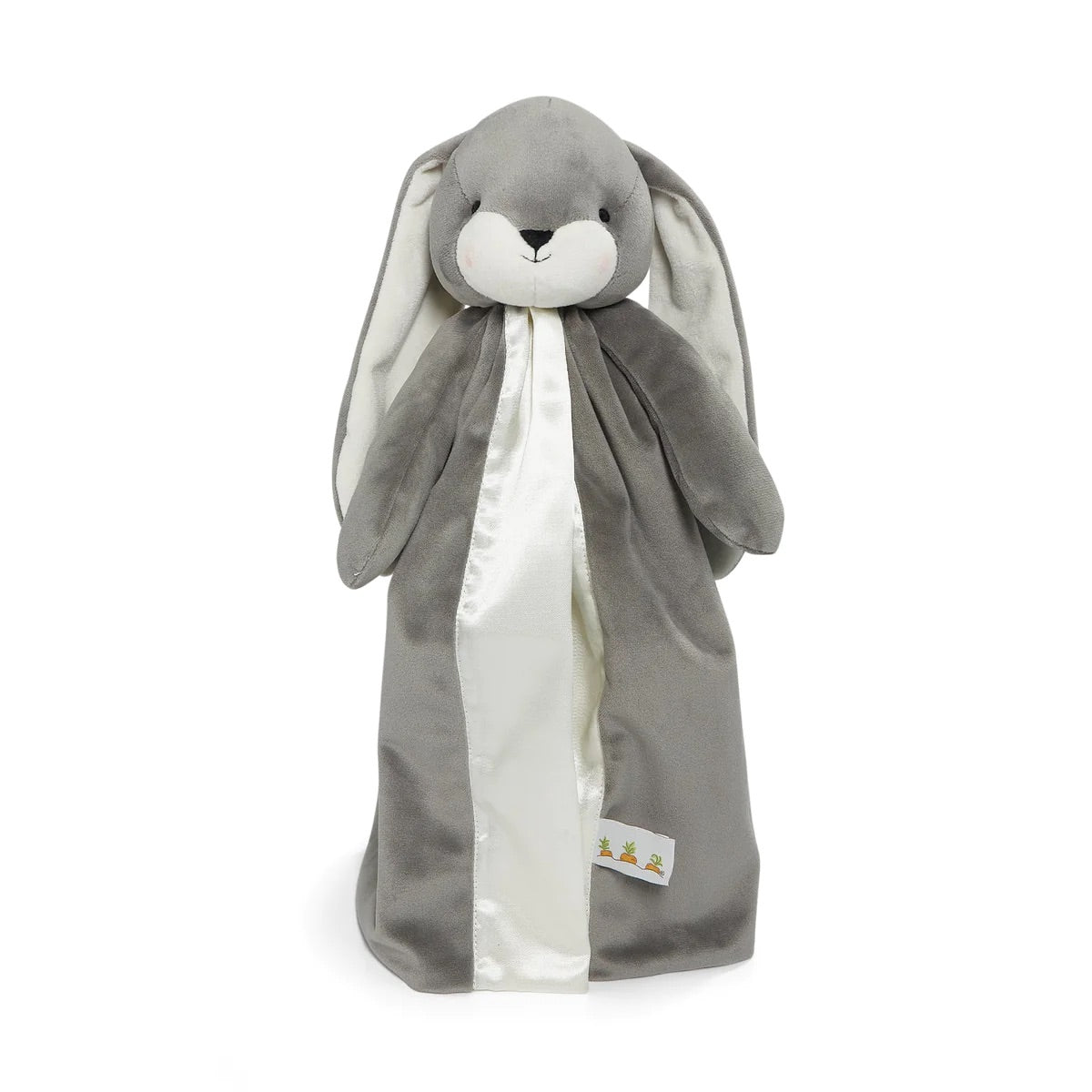 Bunnies By The Bay Nibble Buddy Blanket Coal