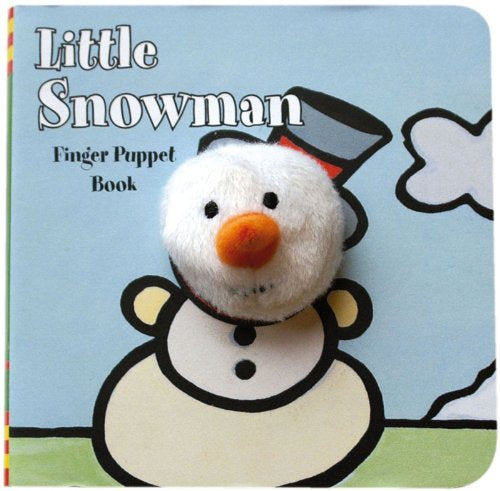 Little Snowman Finger Puppet Book
