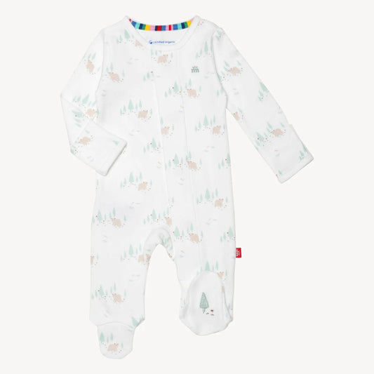 Magnetic Me Bear in the Woods Footie NB