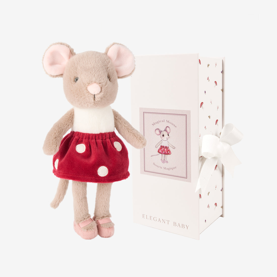 Elegant Baby Magical Mouse Plush Doll  with Gift Box