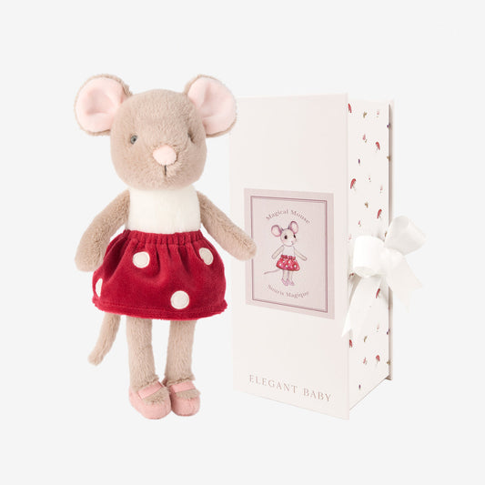 Elegant Baby Magical Mouse Plush Doll  with Gift Box