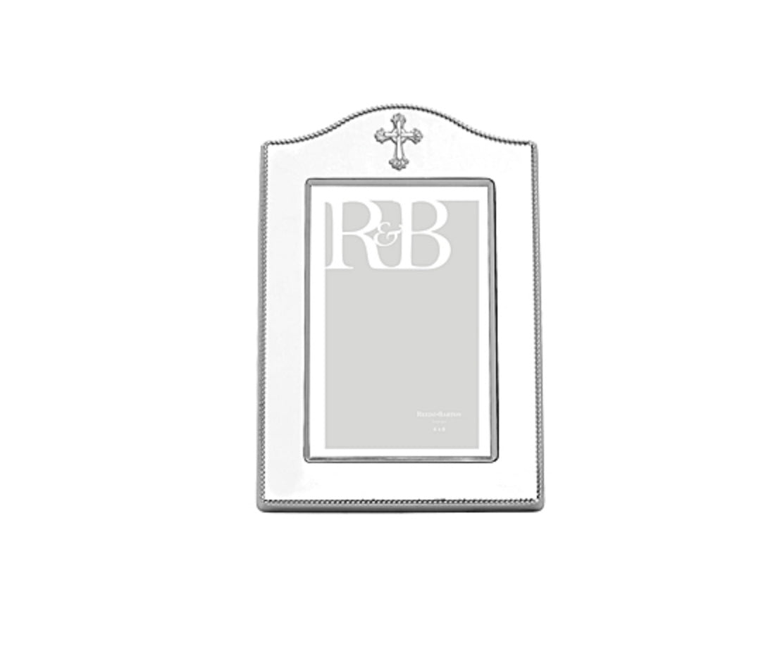 Reed & Barton Abbey Cross Keepsake Frame 4x6