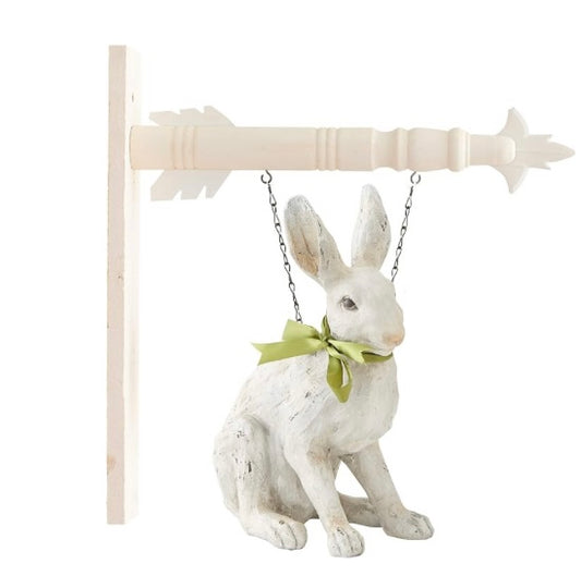 Arrow Replacement Sitting White Rabbit