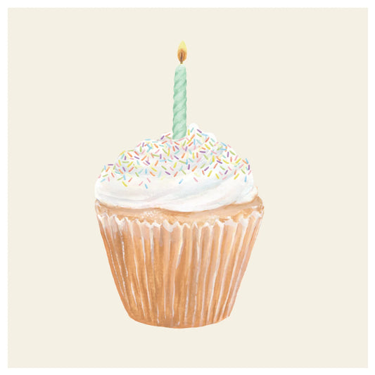 Hester and Cook Cupcake Cocktail Napkin