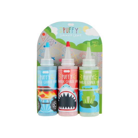 Mudpie Boy Puffy Paint Chalk Set