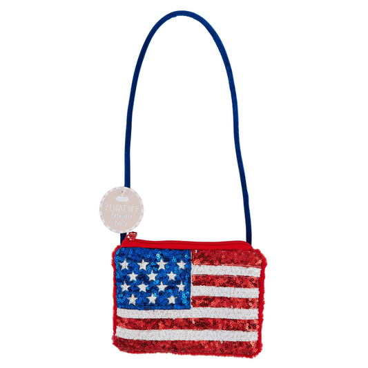 Mudpie Light Up Flag Purse