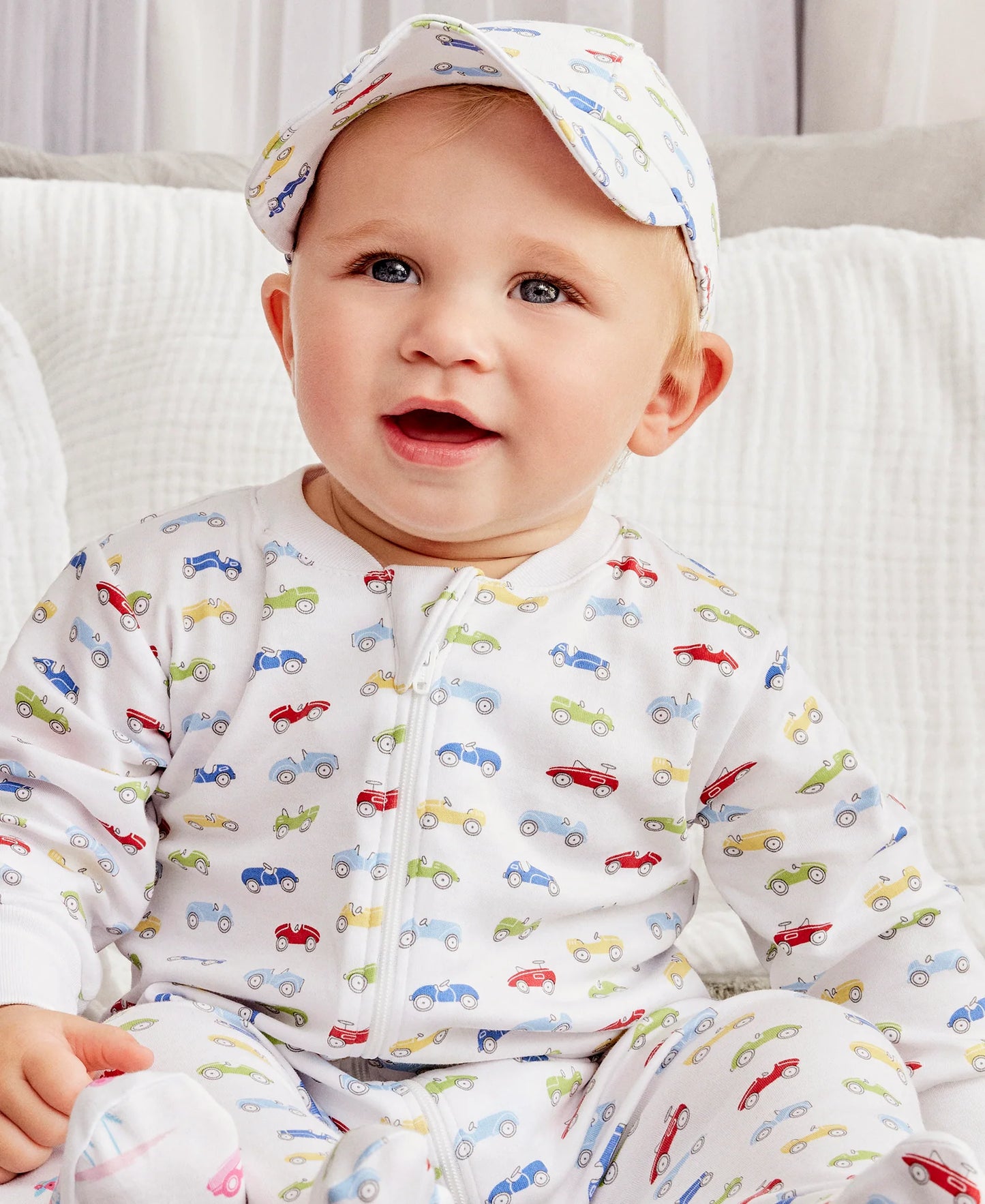 Kissy Kissy Car Central Footie 3-6m