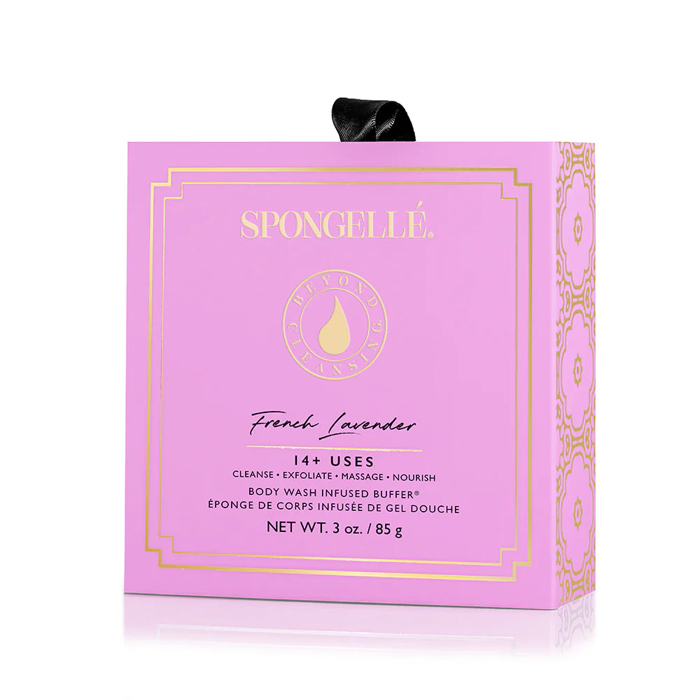 Spongelle Daisy Collection Boxed Flower French Lavender White