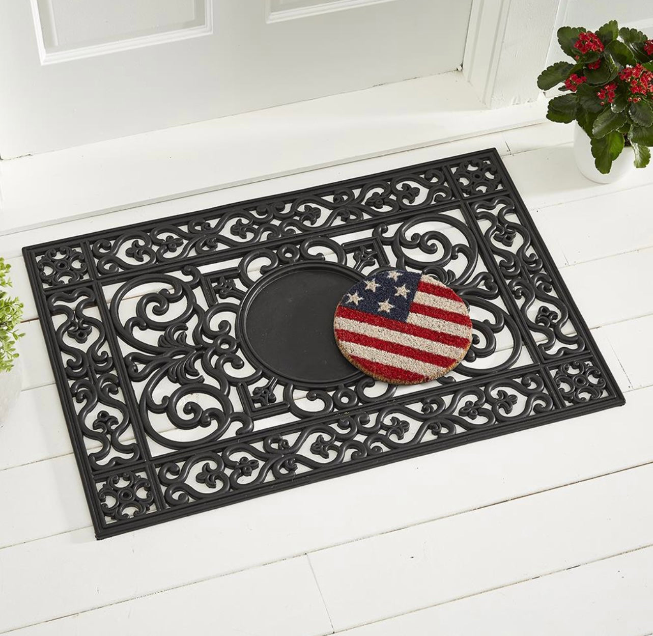 Welcome Mat Interchangeable 24” x 36” Doormat