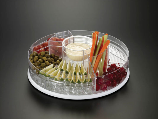 Acrylic Party Tray Swivel