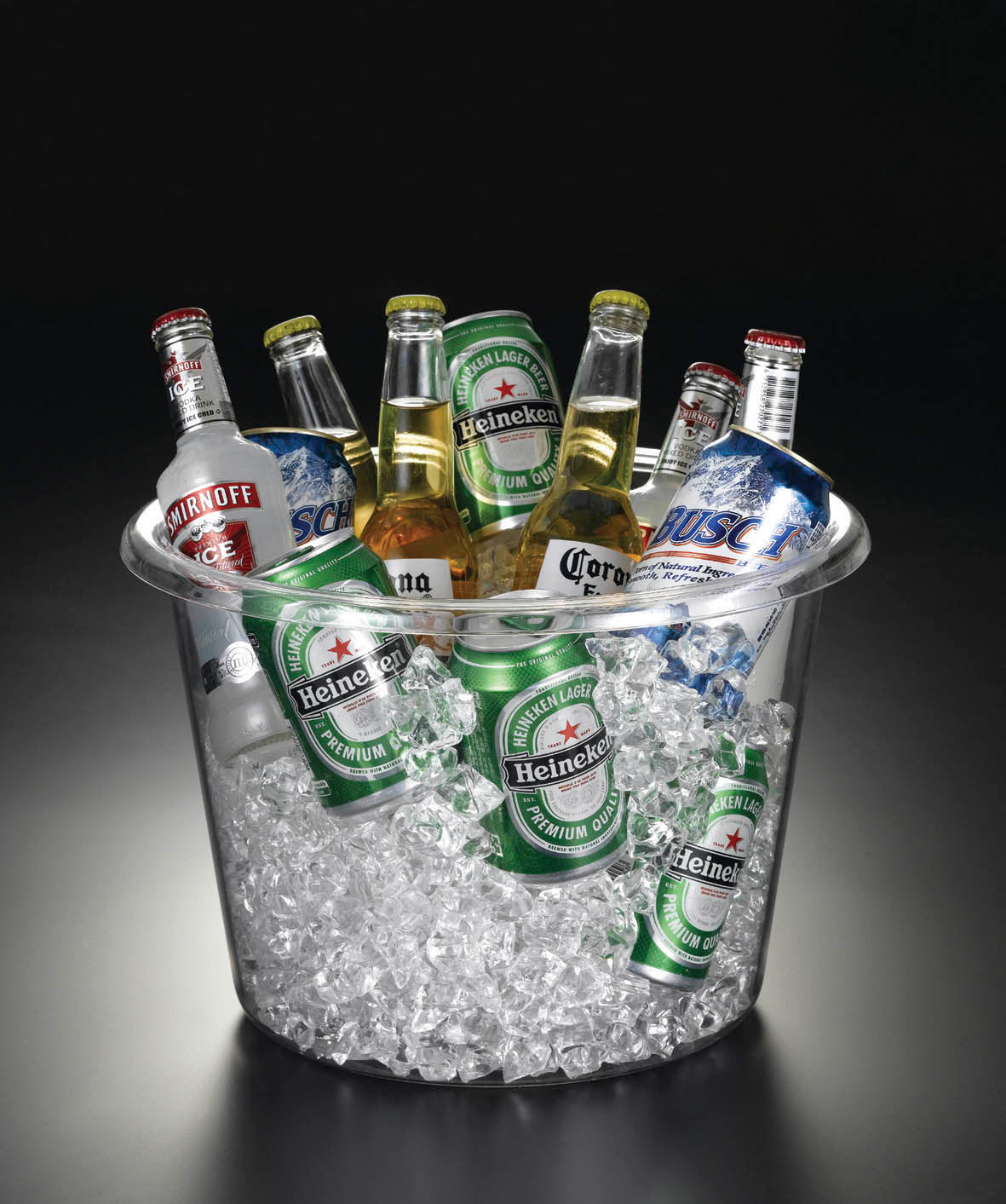 Acrylic 12.5 Round Beverage Tub