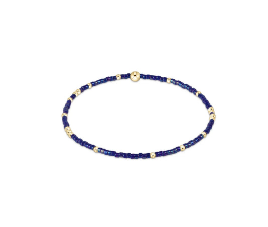 eNewton Hope Unwritten Bracelet Blue Metallic