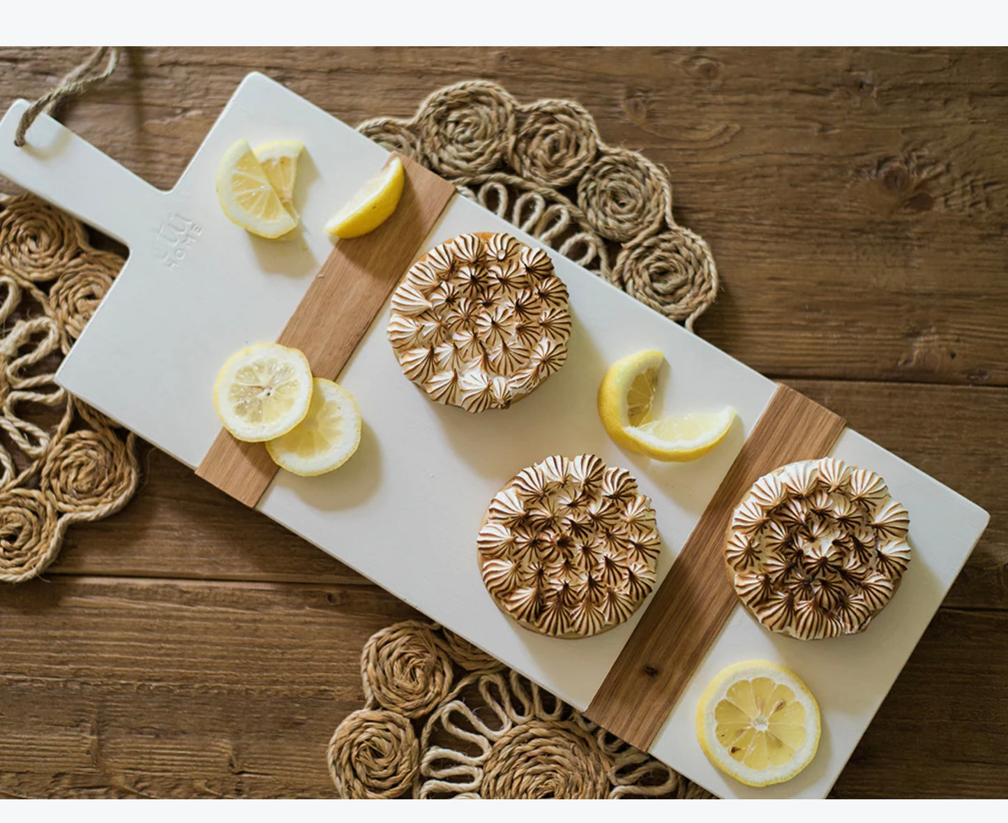 Charcuterie Board White Rectangular