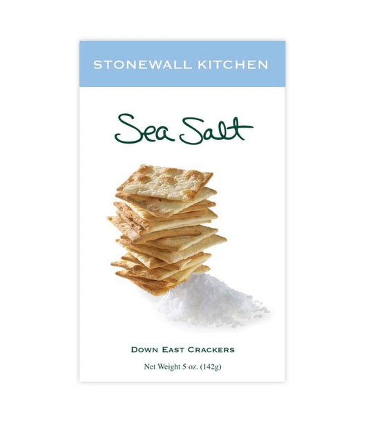 Stonewall Kitchen Sea Salt Crackers 5 oz