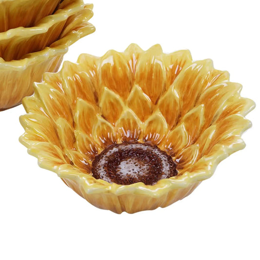 Sunflower Fields Ice Cream Bowl