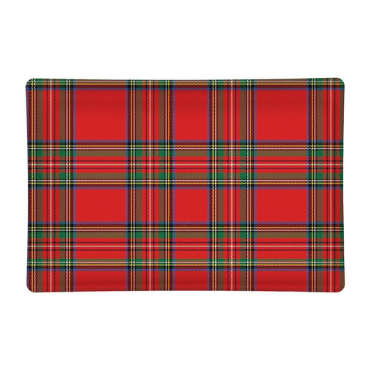 Michel Design Works Tartan Glass Soap Dish