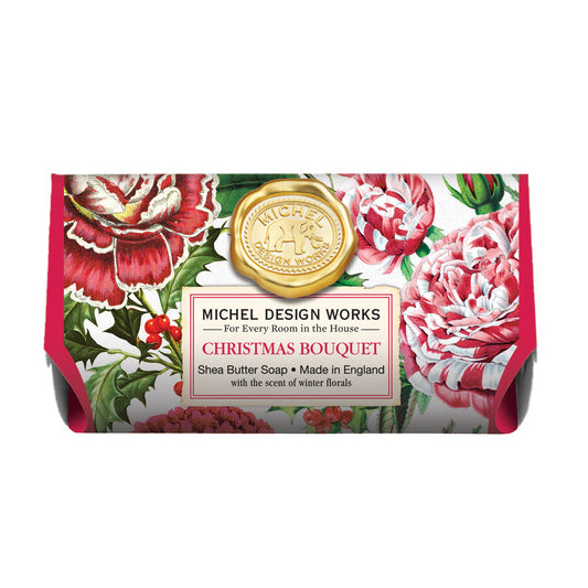Michel Design Works Christmas Bouquet Large Bar Bath Soap