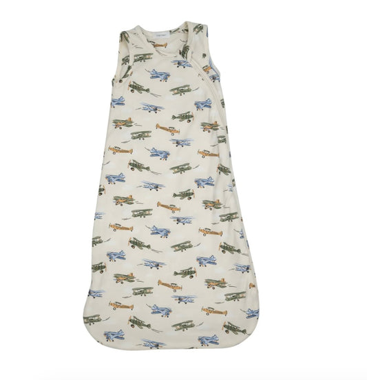 Angel Dear Sleep Bag Vintage Airplane  0-6m