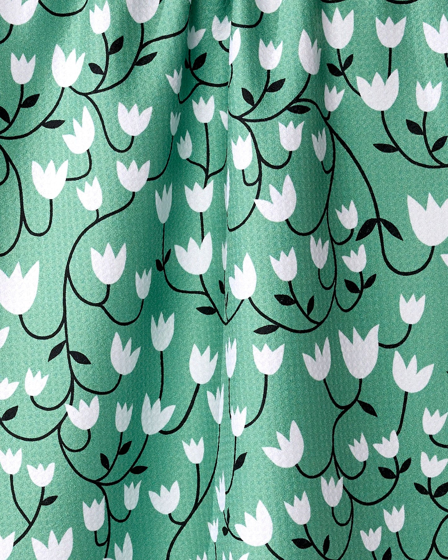 Geometry Snowdrop Tea Towel