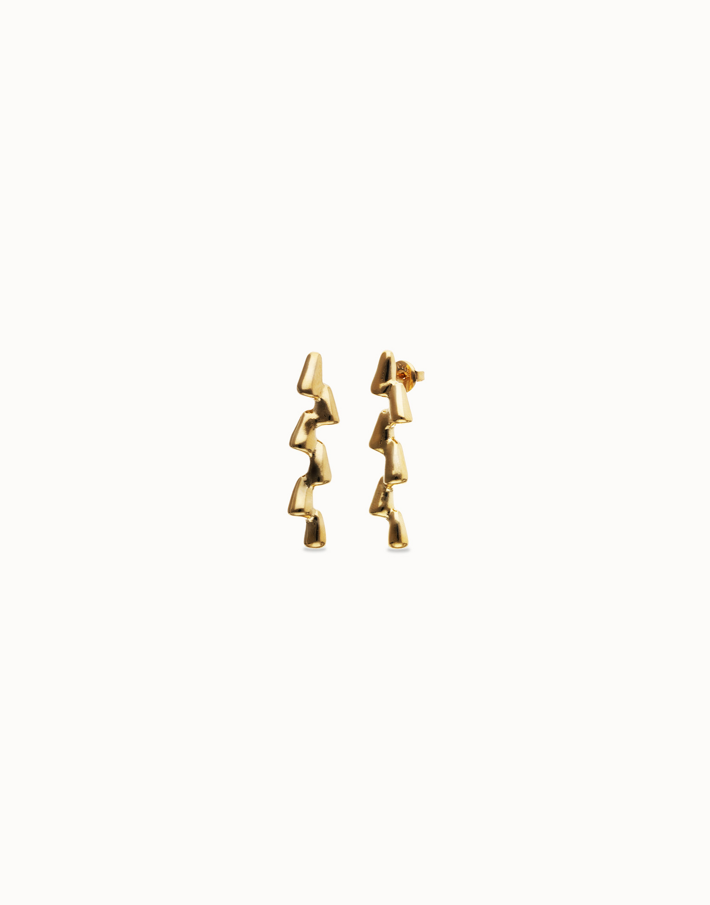 UNO de50 Roots Gold Earrings