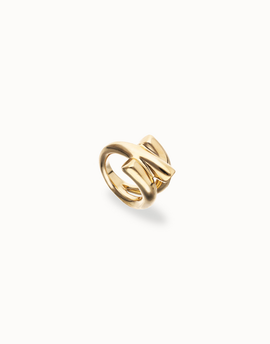 UNO de50 Roots Gold Ring