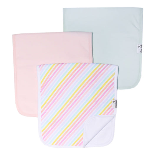 Copper Pearl Lucky Burp Cloth Set