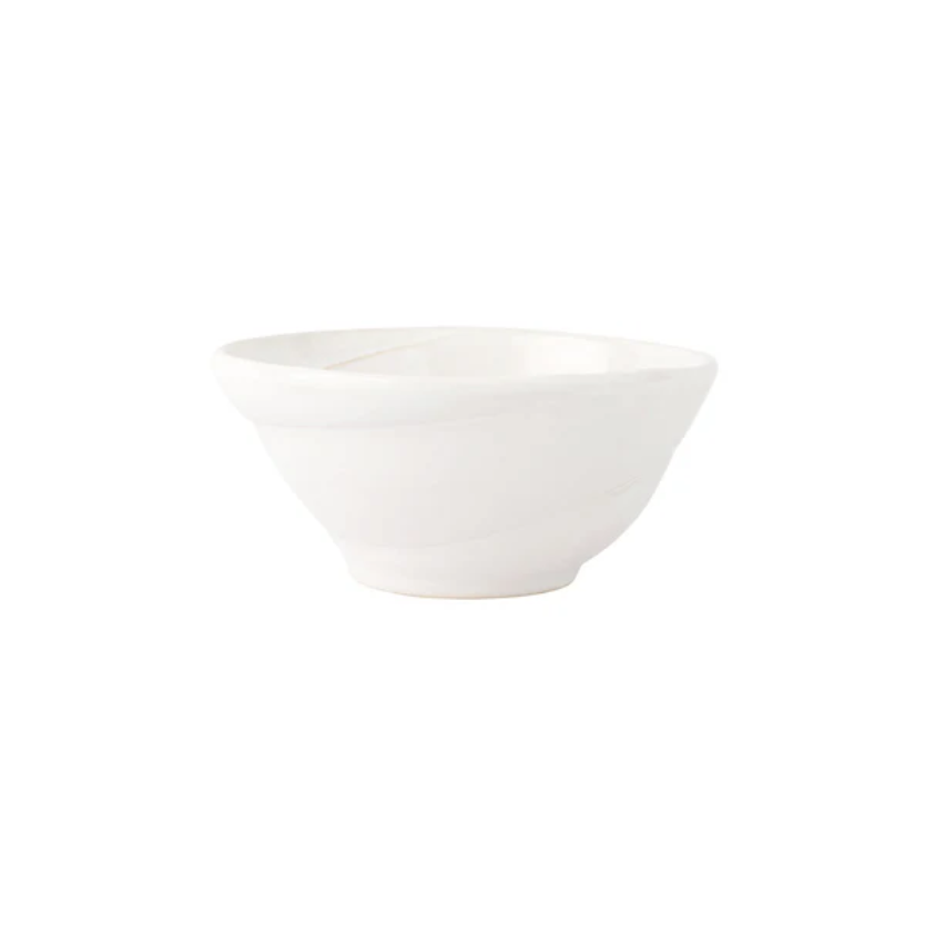 vietri White ceramic cereal bowl 