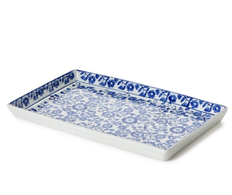 Chinoiserie Floral Tray