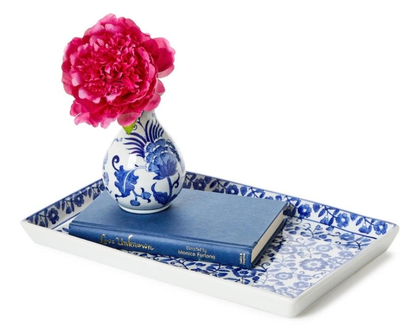 Chinoiserie Floral Tray