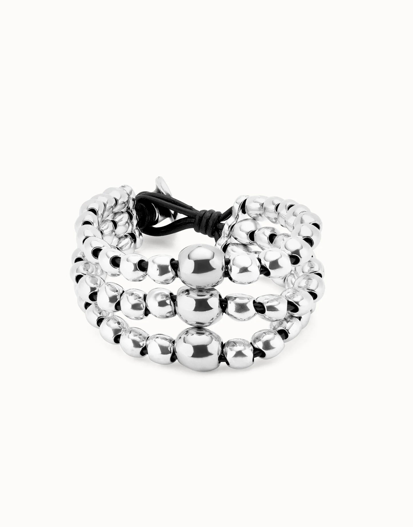 UNO de50 Ser Intrepida Silver Bracelet