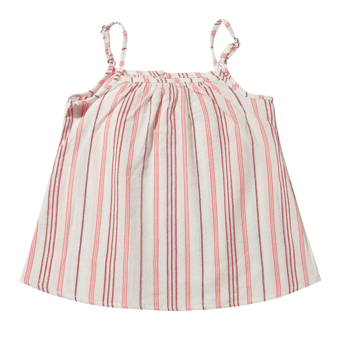 Vignette Mallory Tank Top in Red Stripe