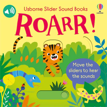 Usborne Slider Sounds Books Roarr