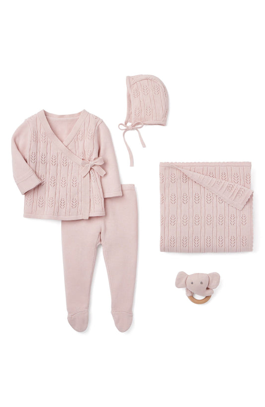 Elegant Baby Take Me Home Newborn Giftbox Set Blush