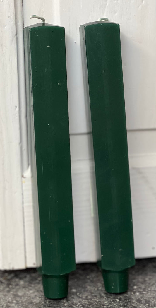 Dadant 8" Square Taper Candle Forest Green