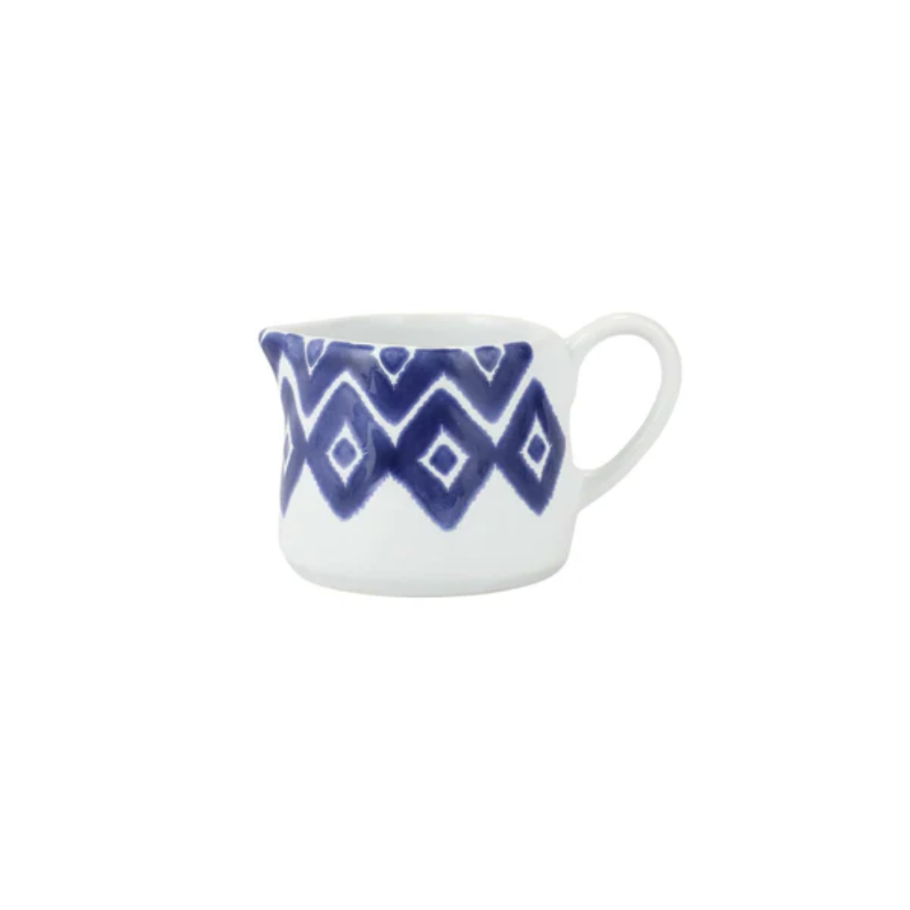 Vietri Santorini Diamond Creamer