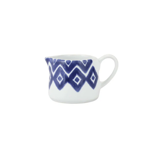 Vietri Santorini Diamond Creamer